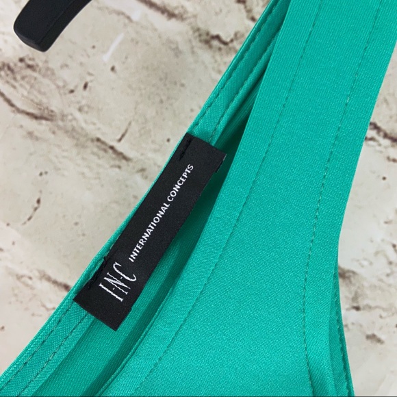 INC international concepts green interchange too S - Picture 8 of 9